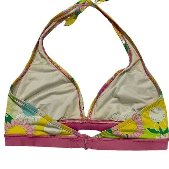 lilly pulitzer swim top size 6 Pink Floral Bikini - Picture 6 of 6
